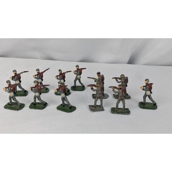 Vintage Antique Civil War Era Military Cast Lead Figurines South Africa